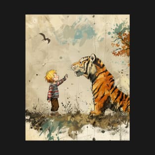 Calvin and Hobbes Time T-Shirt