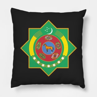 Emblem of Turkmenistan Pillow