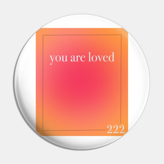 You are loved Pin by gremoline