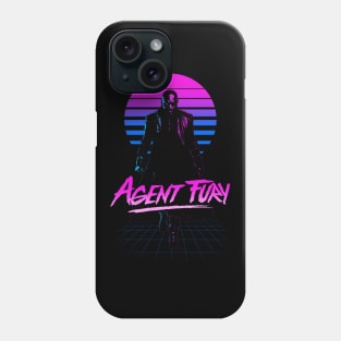 80's Retro Rad Hero Agent Phone Case