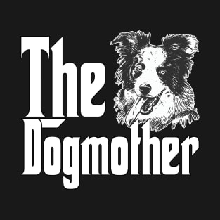 Border Collie Dog Mom Dogmother Dogs Mommy T-Shirt