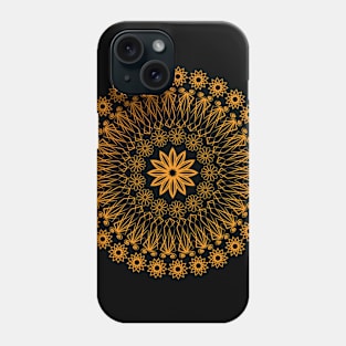 Floral mandala Phone Case