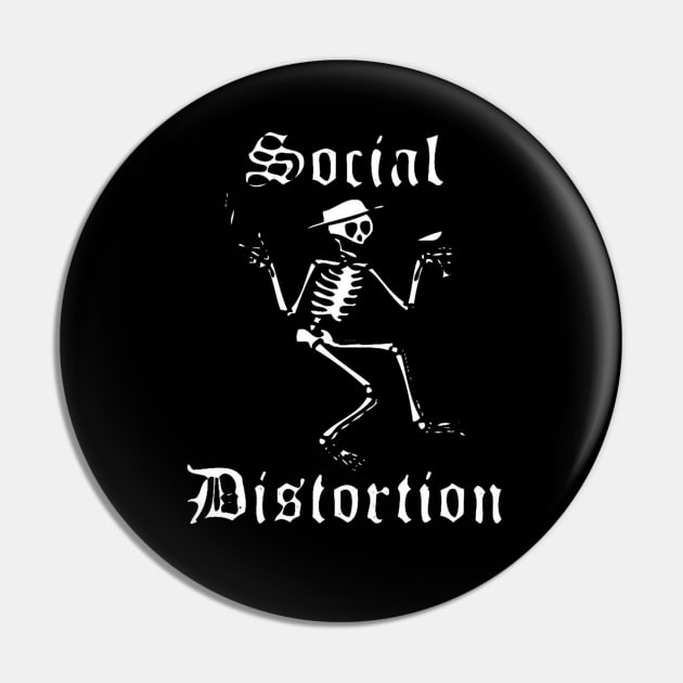 Social Distortion Pin by Bone Perez