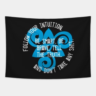 Follow Your Intuition Tapestry