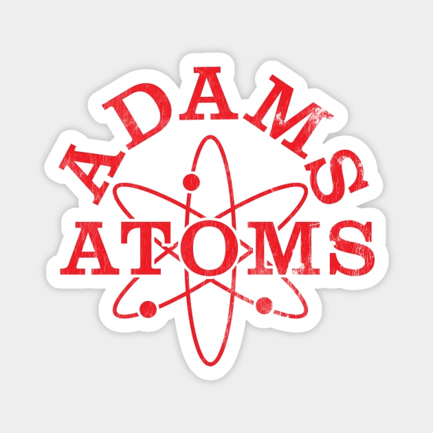 Adams College Atoms Magnet by Wright Art