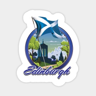 Edinburgh Scotland logo Magnet