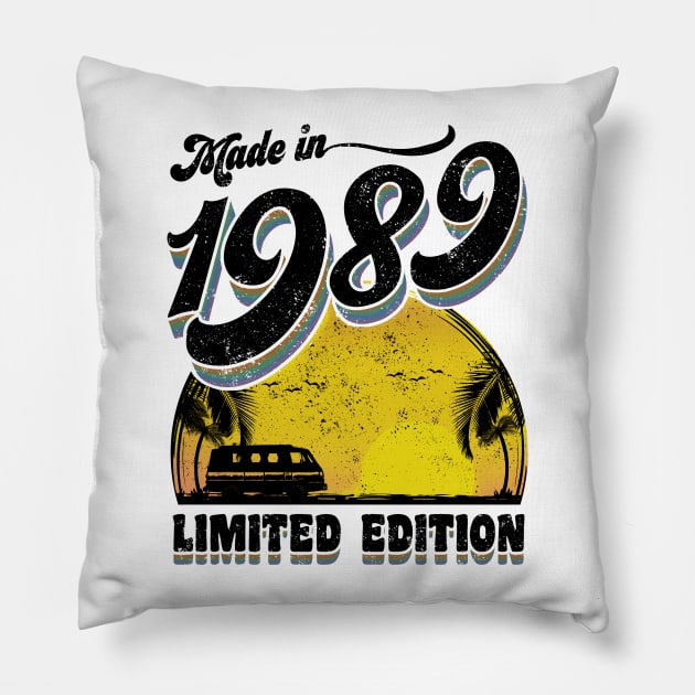 Made in 1989 Limited Edition Pillow by KsuAnn