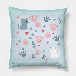 Cute cat pattern Pillow