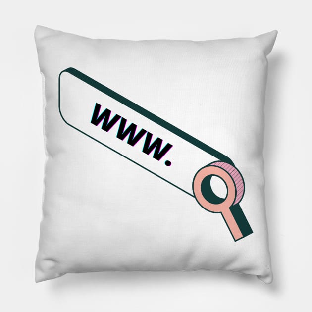 www serach Pillow by Nawaw