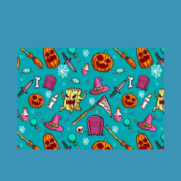 Halloween pattern by TheHigh