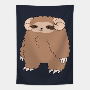 Ram Sloth Tapestry