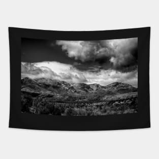 A Storm In Brewing In Black And White Tapestry