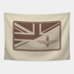 Parachute Regiment Union Jack Patch (desert subdued) Tapestry