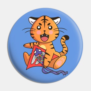 Chinese Zodiac - Tiger Pin