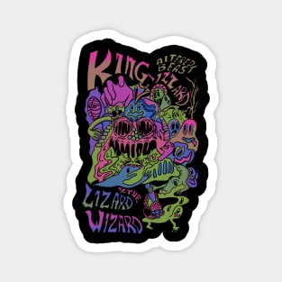 In the Mind Fuzz of King Gizzard and The Lizard Wizard Magnet