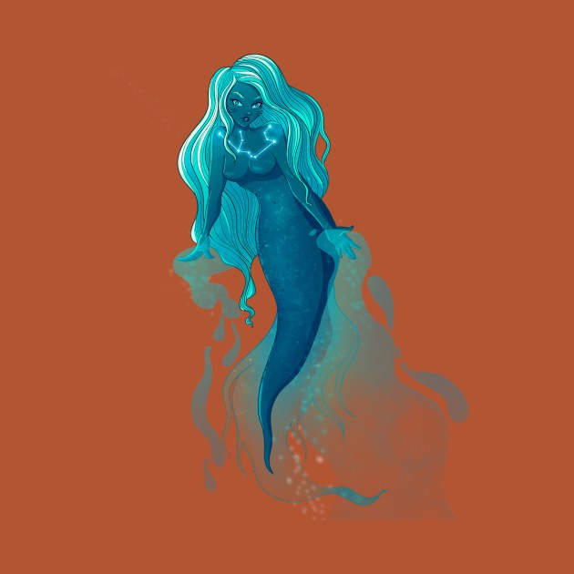 Aquarius Mermaid by lisaspiral
