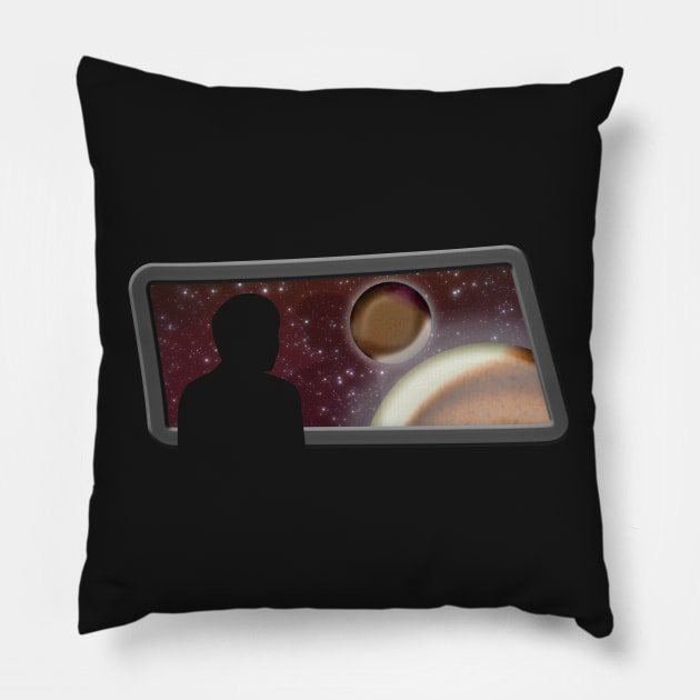 Star Gazing Pillow by FlyNebula