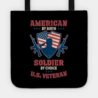 U.S. Veteran t-shirt Tote