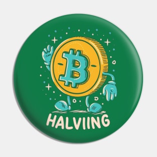 Bitcoin halving Pin