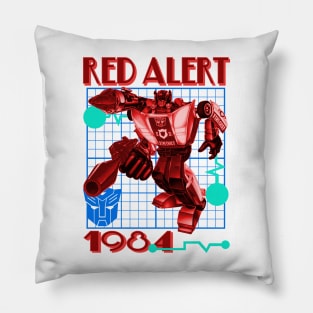 1984 Red Alert Pillow