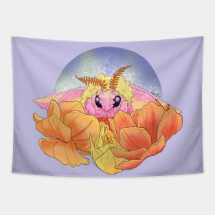 Rosy Maple Moth Tapestry