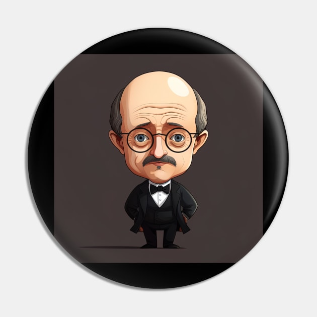 Max Planck Pin by ComicsFactory