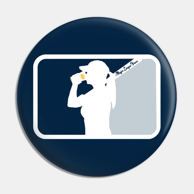 New York Yankees Major League Brews Women Pin by Major League Brews 