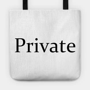 PRIVATE Tote