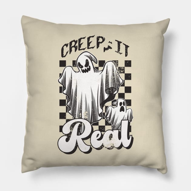 Creep it Real Pillow by ArtStopCreative