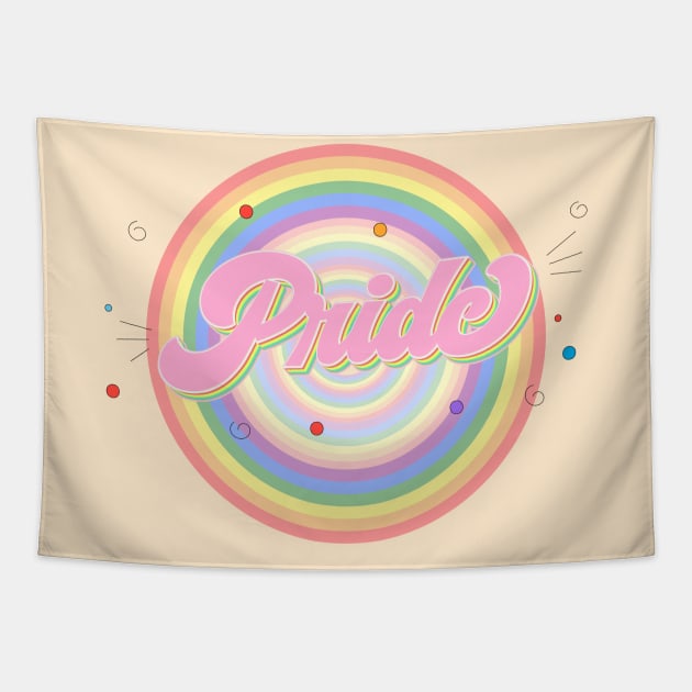 Groovy Pride Tapestry by dojranliev