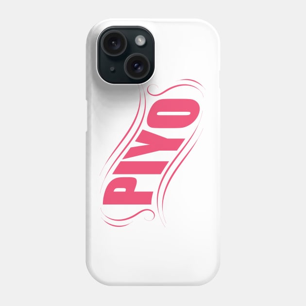 PiYo Apparel | Beautiful Flowing PiYo Phone Case by TeesByJay