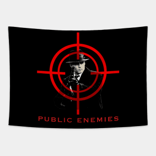 public enemies retro grunge Tapestry