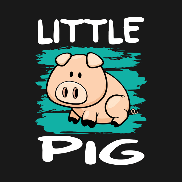 Baby Pig I Kids I Toddler Piggy by Shirtjaeger