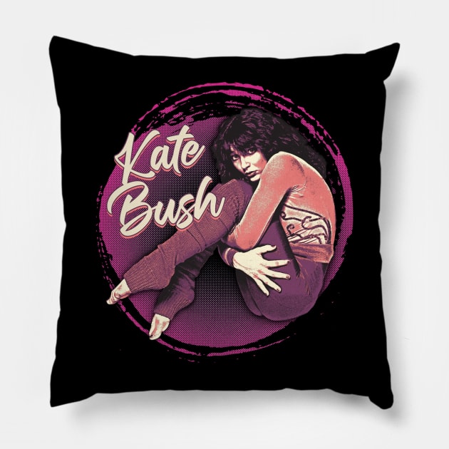 Kate Bush Fanart Design Pillow by Bingung Mikir Nama Design