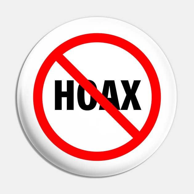 Stop hoax Pin by Ageman