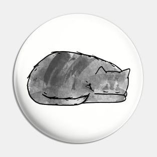 Cat - Lost in Thought Pin