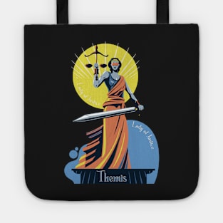 Themis Lady of Justice - Mythology Tote