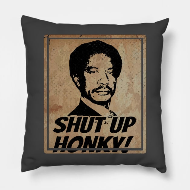 george jefferson arrtdrawing Pillow by katroxdesignshopart444