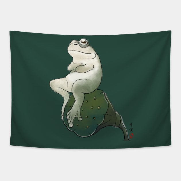 frog Tapestry by 9XUANFOX