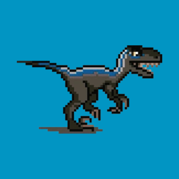 Jurassic Park Logo Pixel Art 