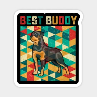 Best Buddy Rottweiler Magnet