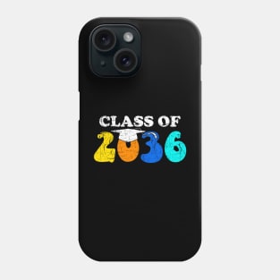 Class of 2036 Grow With Me First Day of School Graduation Phone Case