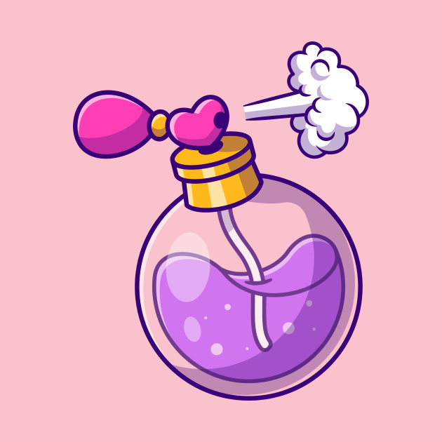 Perfume Cartoon Illustration by Catalyst Labs