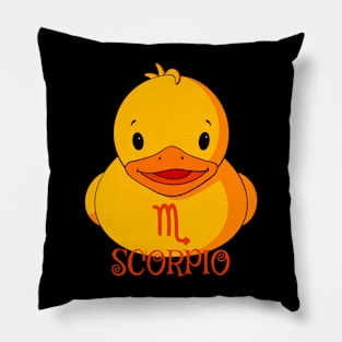 Scorpio Rubber Duck Pillow