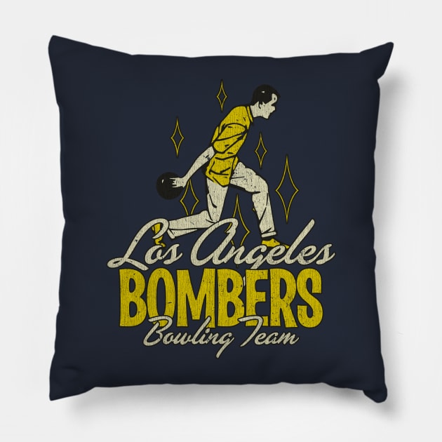 Los Angeles Bombers Pillow by JCD666