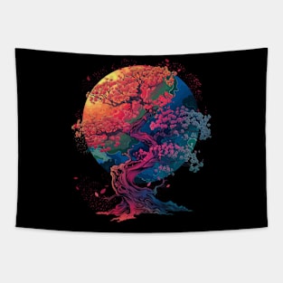 Cherry Blossoms Japanese Flower Aesthetic Art Sakura Tapestry