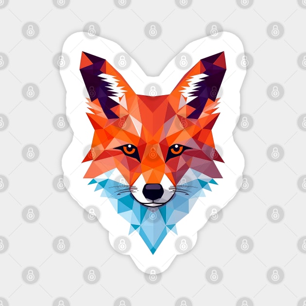 Fox Magnet by RosaliArt