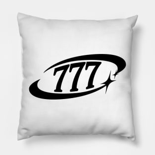 777 angel numer Pillow