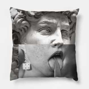 Rock it David Gothic Punk Pillow