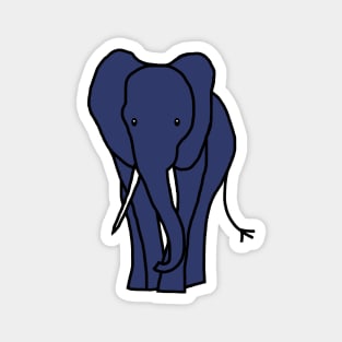 Blue Elephant Magnet